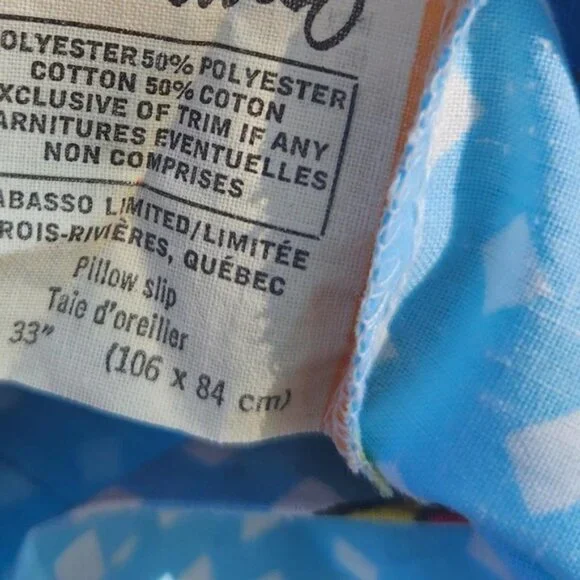 Vintage donald duck, mickey bright vibrant pillowcases set‎ of two. - Picture 6 of 8